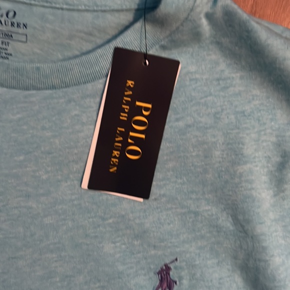Mens Polo Ralph Lauren T-shirt size large color light blue - Picture 3 of 3
